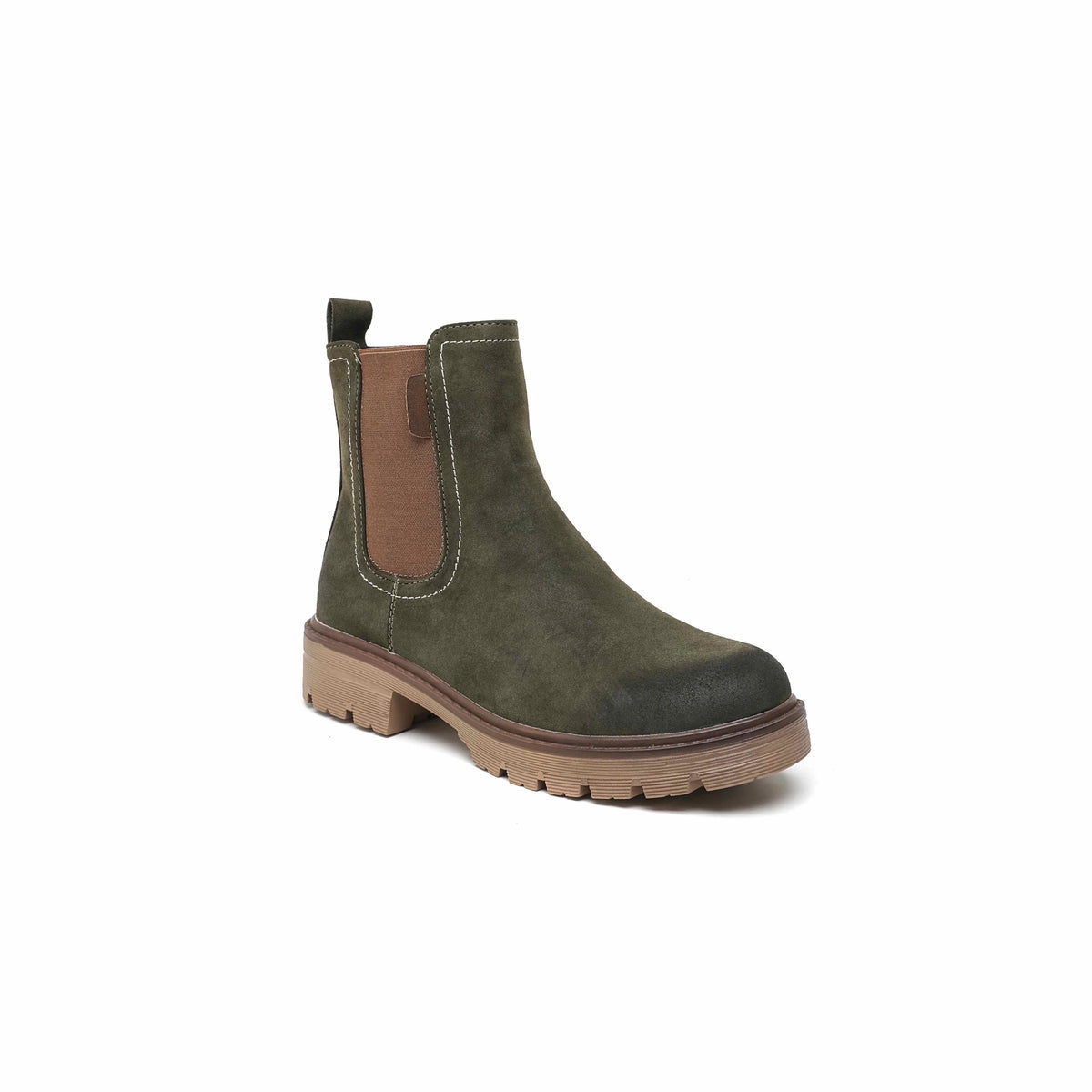 Stivaletto Chelsea con pannello elastico, camoscio vegano effetto mesh, e suola media robusta.


Dettagli prodotto
• Made in China
• Materiali: Vegano (Materiali sintetici)