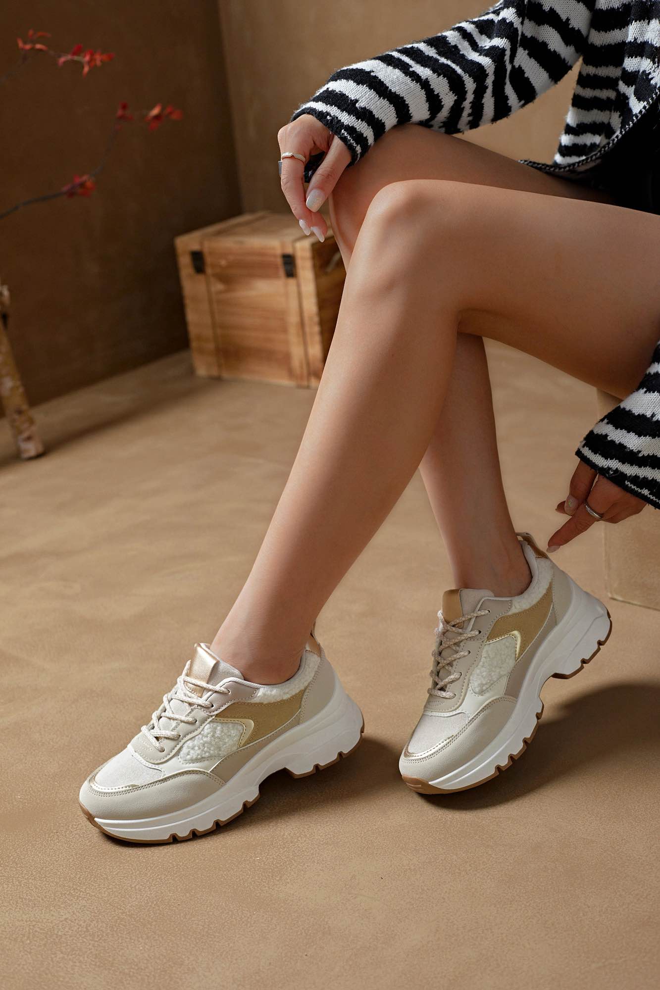 Sneakers - 9011 Beige