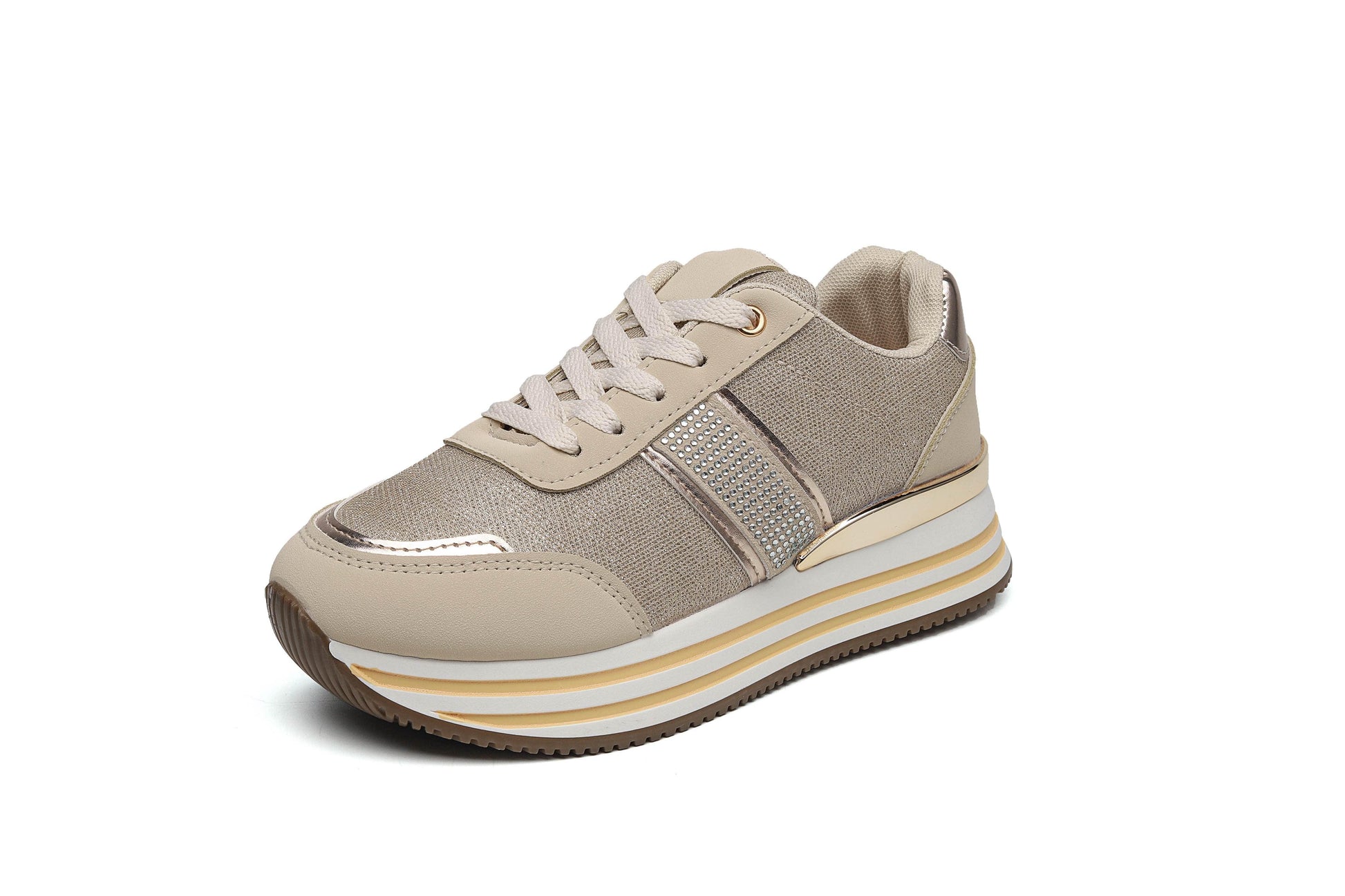 Sneakers - 3035 Beige - ISABAC