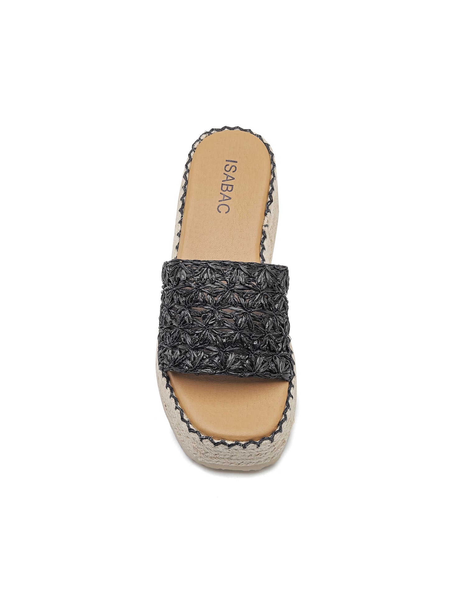 Ciabatte con Zeppa - 3541 Nero
