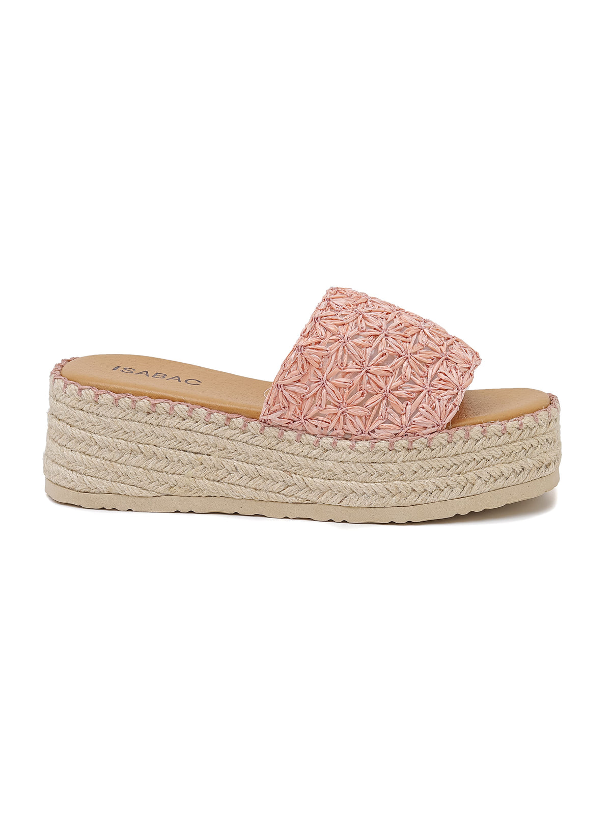 Ciabatte con Zeppa - 3541 Rosa