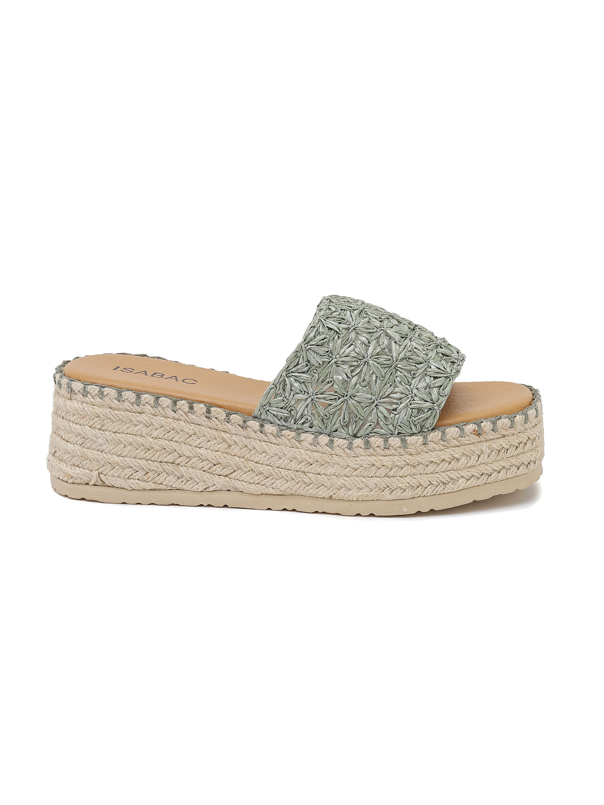 Wedge Slippers - 3541 Green