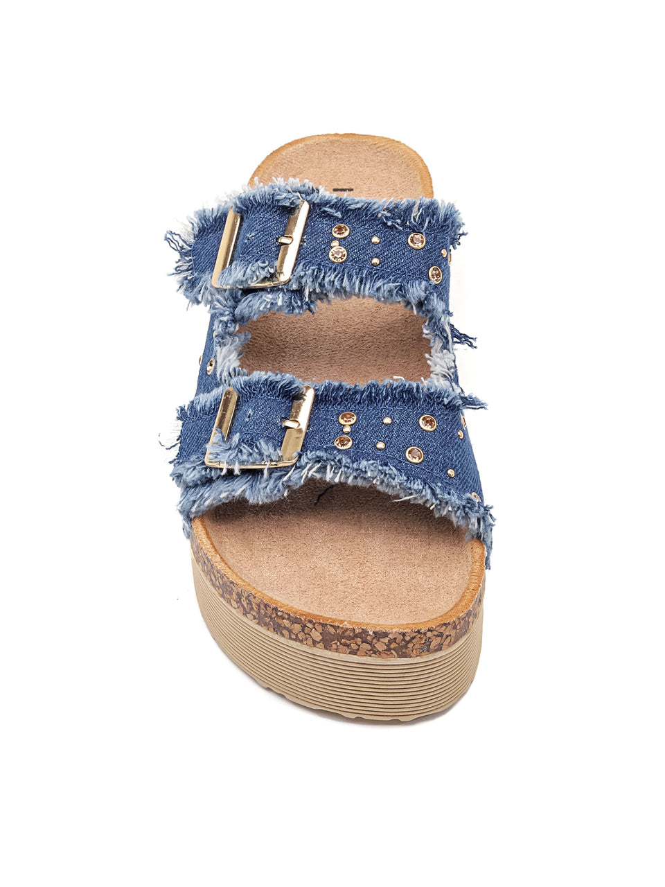 Wedge Slippers - 7086 Jeans