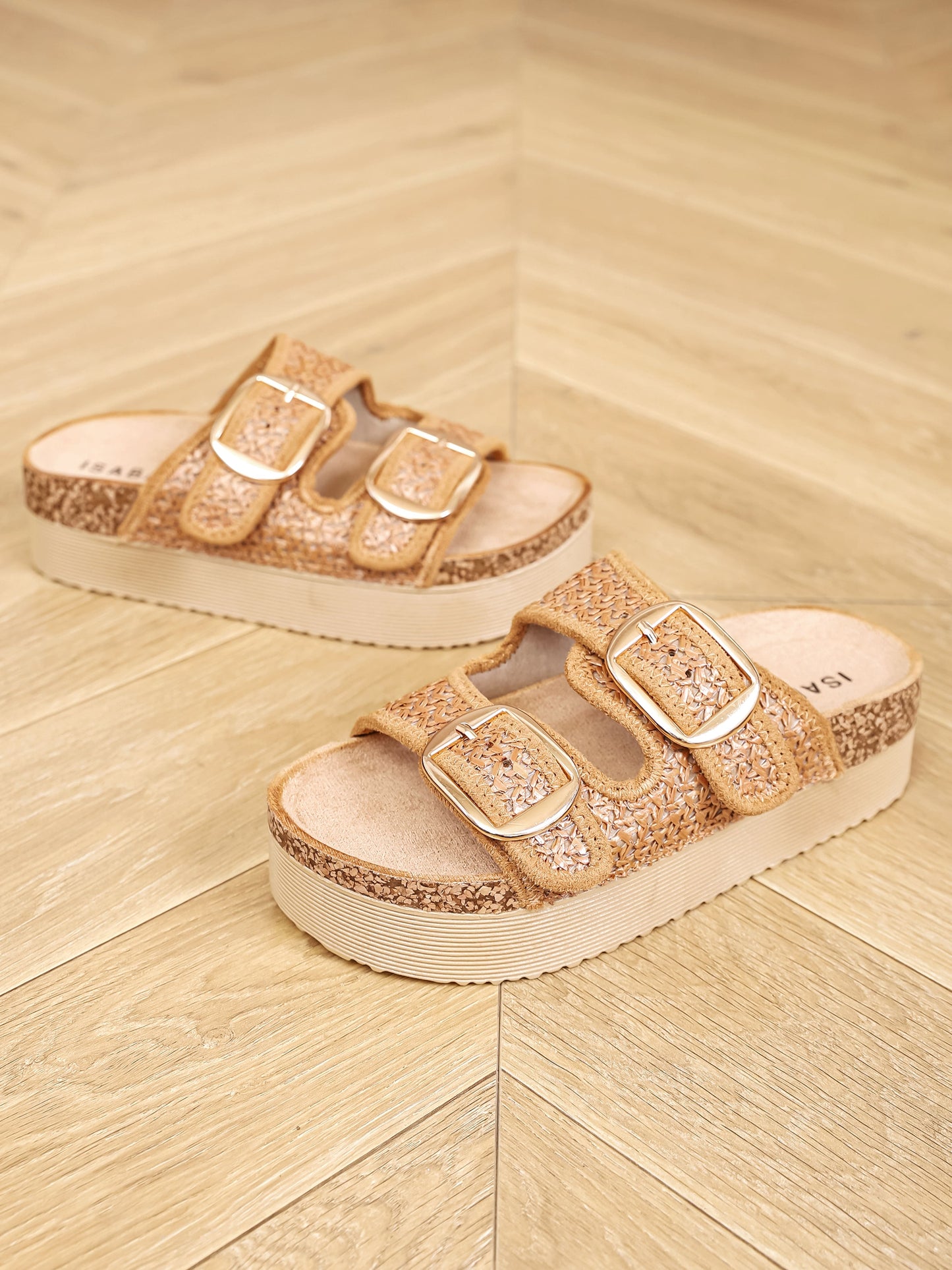 Ciabatte con Zeppa - 7095 Camel
