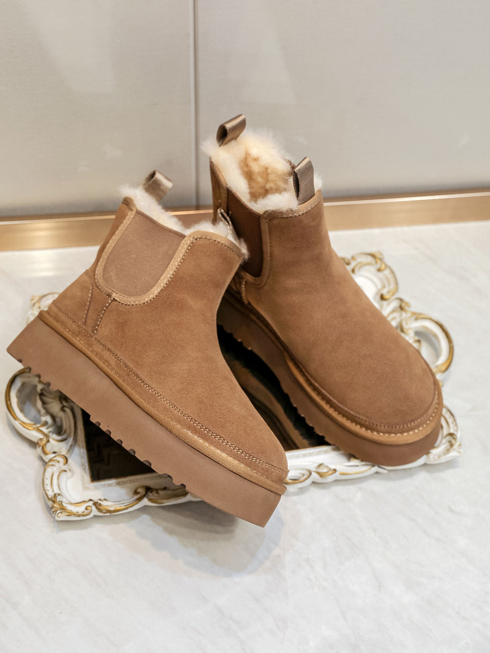 VERA PELLE Stivaletti - 8005 Camel