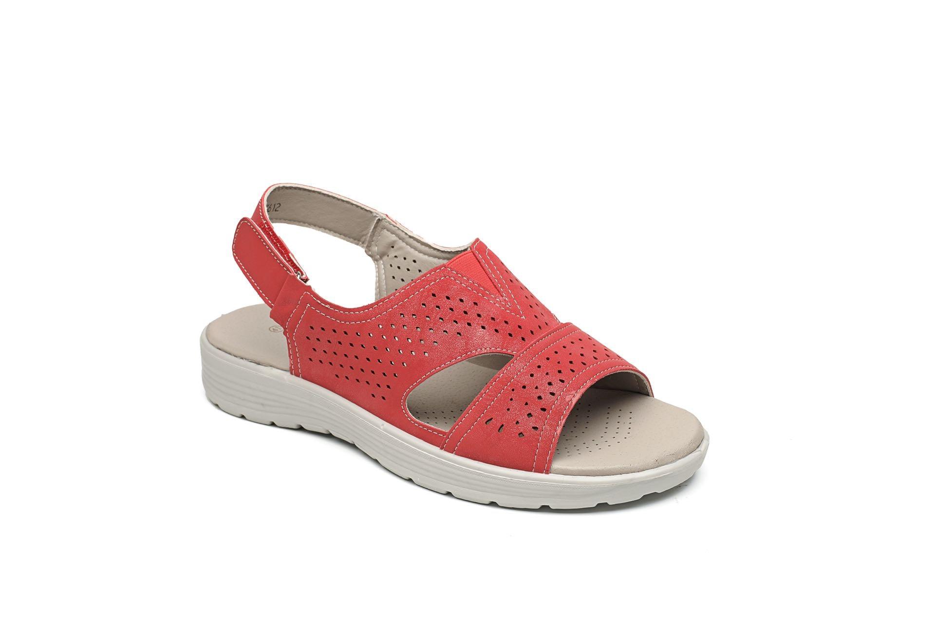 Sandali Anatomici -3612 Rosso - ISABAC