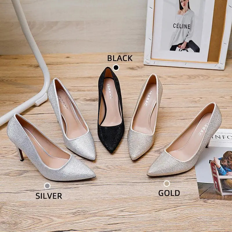 Scarpe con Tacco -3900 Nero - ISABAC